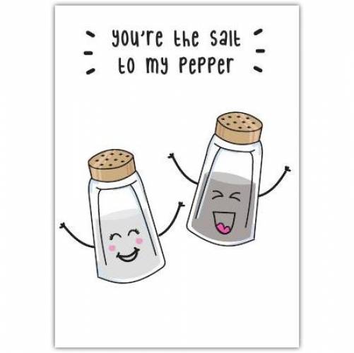 Salt N' Pepper Love Mischief Greeting Card