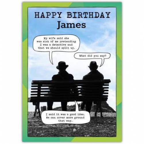 Happy Birthday Funny Blokes Greeting Card