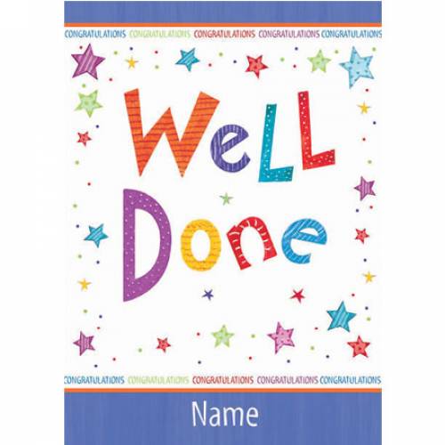 Congratulations Well Done Card