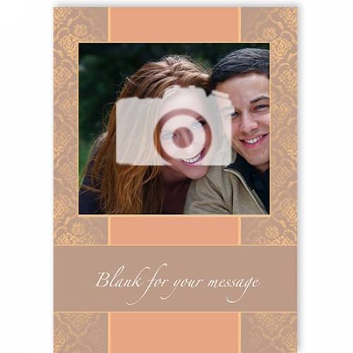 Photo Blank For Message Card