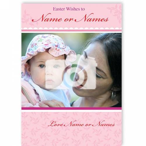 Easter Wishes To Name Or Names Love Name Card