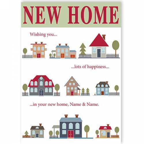 New Home House Style Card