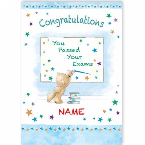 Congratulations You Passed Your Exam Card