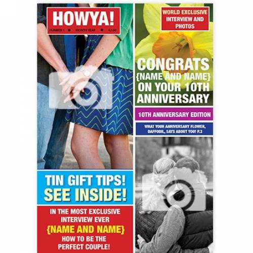 HOwya Magazine Cover Card