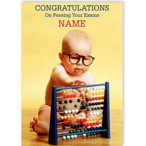 Congratulations On Passing Junior Cert Abacus Card