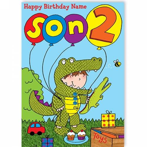 Dinosaur Age Happy Birthday Card
