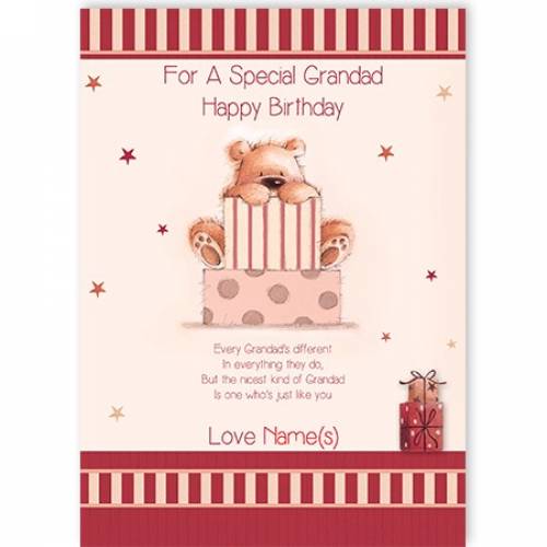 Grandad Bear Birthday Card