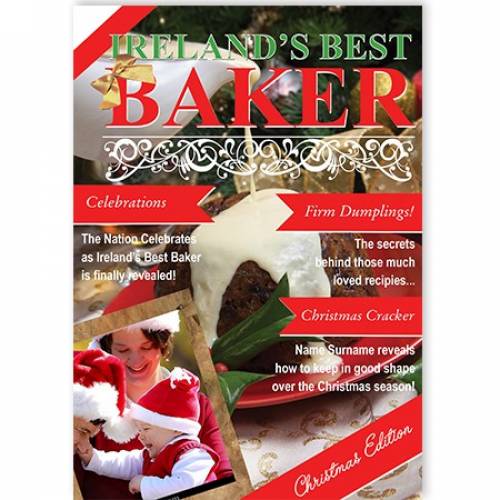 Ireland's Best Baker Christmas Card