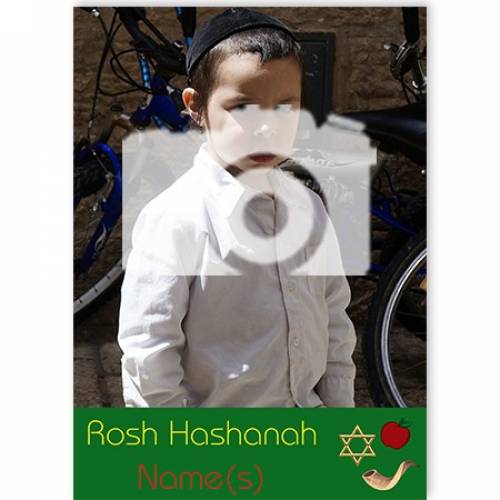 Rosh Hashanah Upload Photo Card