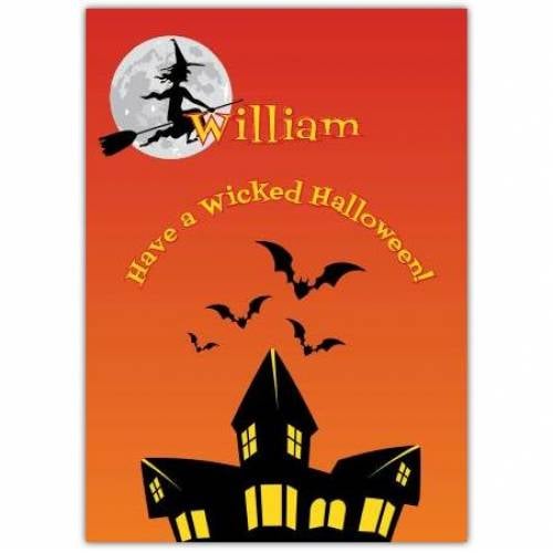 Have A Wicked Halloween Card