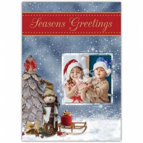 Seasons Greetings Photo Card