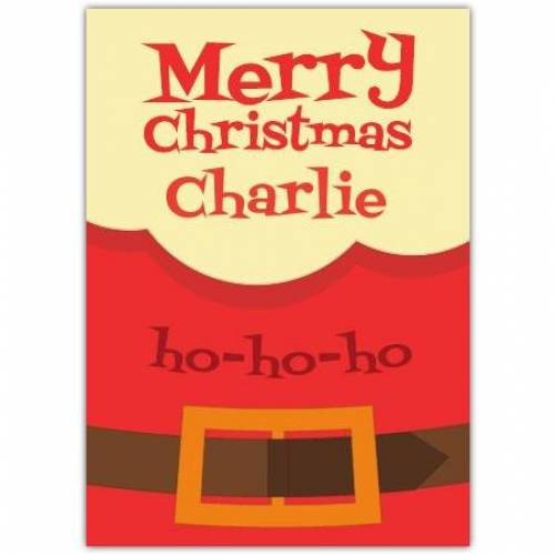 Merry Christmas Ho-ho-ho Card