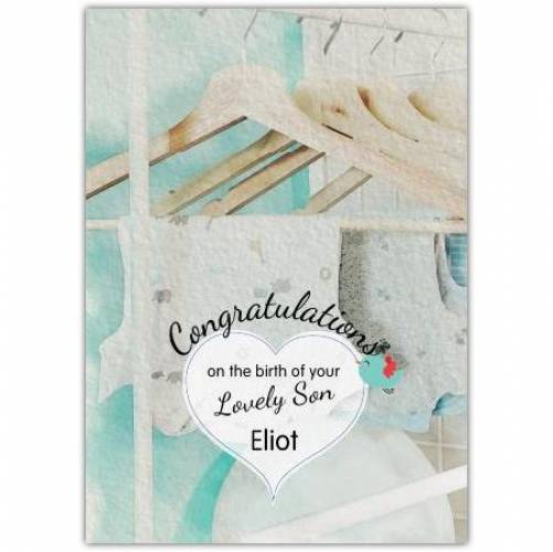 Congratulations On The Birth Of New Baby Card