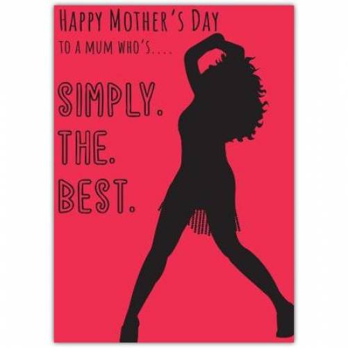 Mothers Day Tina Turner The Best Greeting Card