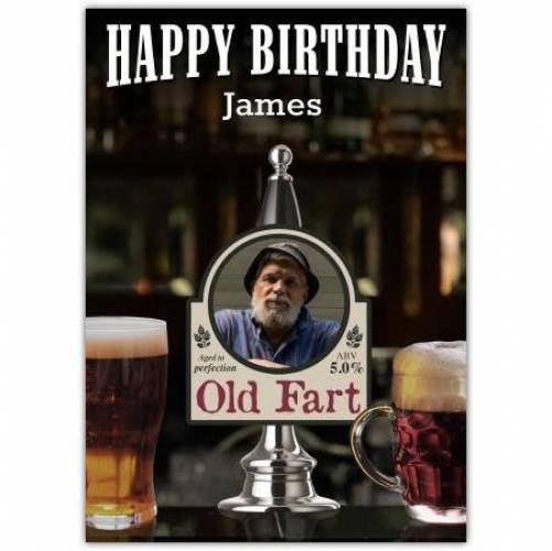 Happy Birthday Funny Special Pint Greeting  Card