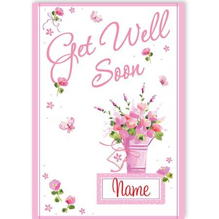 Get Well Soon Bunch Of Flowers Card | Greeting Card | greetings.ie ...