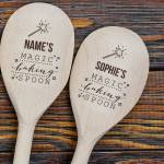 Any Name's Magic Baking Spoon - Personalised Wooden Spoon