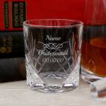 Wedding Party - Whiskey Cut-Glass Personalised