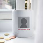 Any Photo Any Message Personalised Money Jar