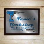 Power Tool Workshop Personalised Plaque Sign