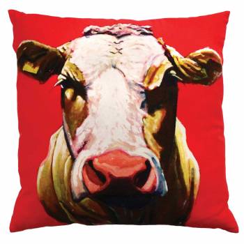 Eoin O'Connor Pull The Udder One 45cm Cushion