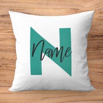 Any Initial and Name Personalised Cushion Square
