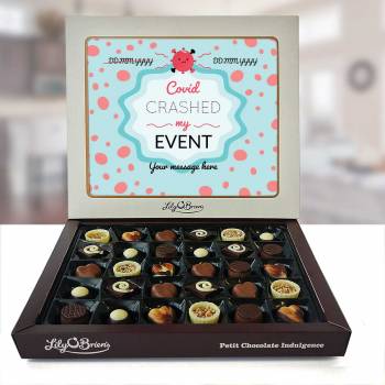 Covid Crashed My Event Personalised Chocolate Box 290g