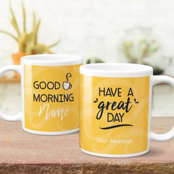 Good Morning - Personalised Mug