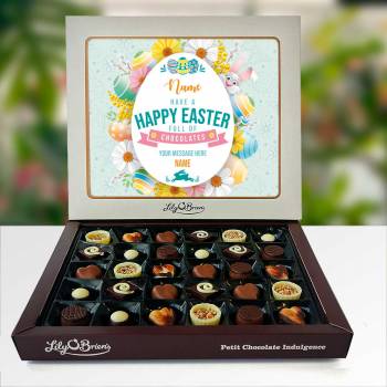Have A Happy Easter Full Of Chocolates - Personalised Chocolate Box 290g