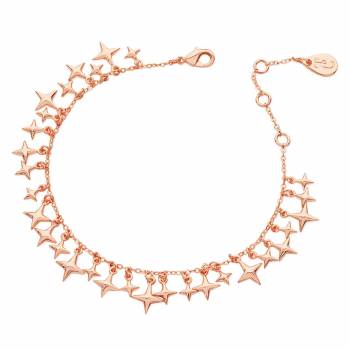 Tipperary Star Rose Gold Charm Bracelet