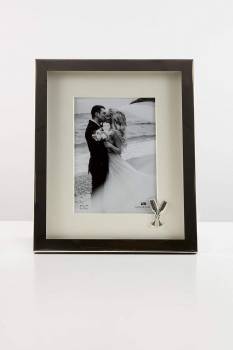 Silver Wedding Flutes Photo Frame 5 x 7 - Newgrange Living