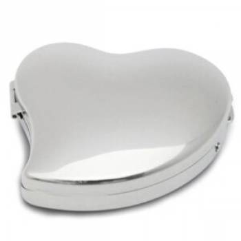 Beating Heart Compact Pocket Mirror - Personalised