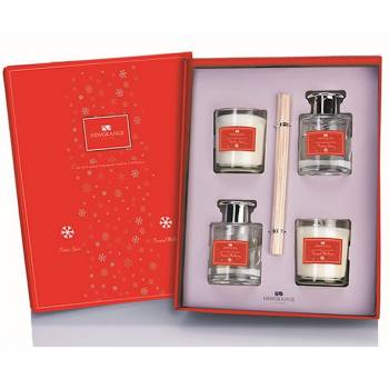 Festive Spice & Frosted Mulberry Candle & Diffuser Set of 4 - Newgrange
