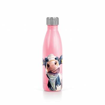 Eoin O'Connor Cow Metal Water Bottle - Frenchie