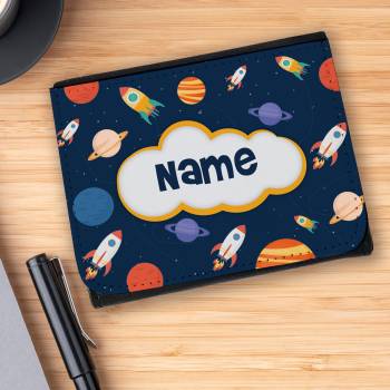 Any Name Space Wallet - Black