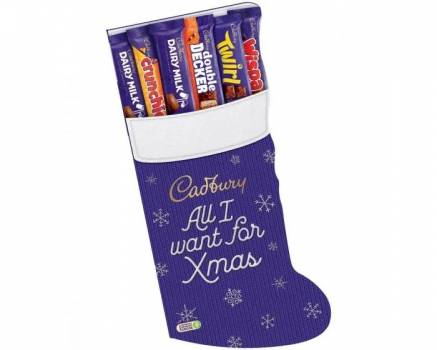 Cadbury Christmas Stocking Selection Box 179g