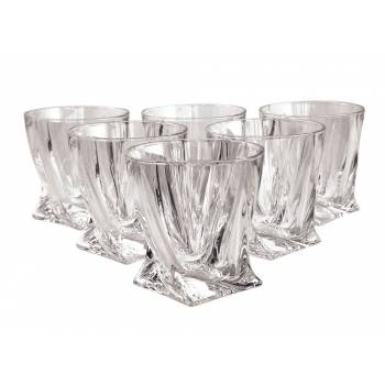 Set of 6 Twist Tumblers from Tipperary Crystal