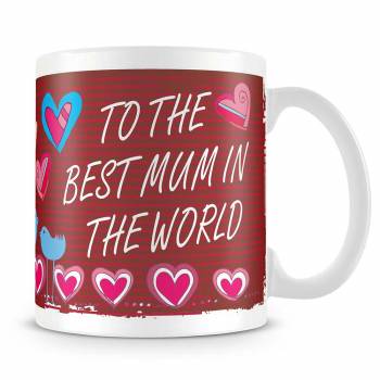 Best Mum in the World Personalised Photo Mug