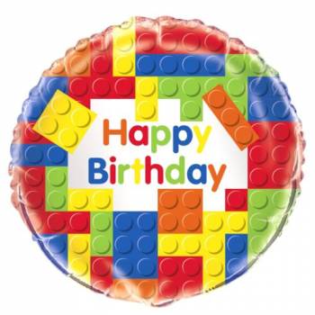 Happy Birthday Lego Balloon in a Box