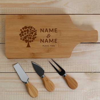 Couples Engraved Cheeseboard