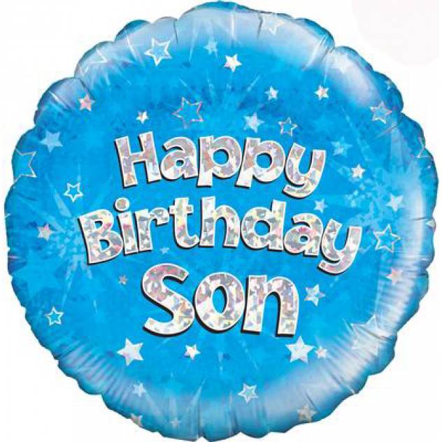 Balloon in a Box - Happy Birthday Son