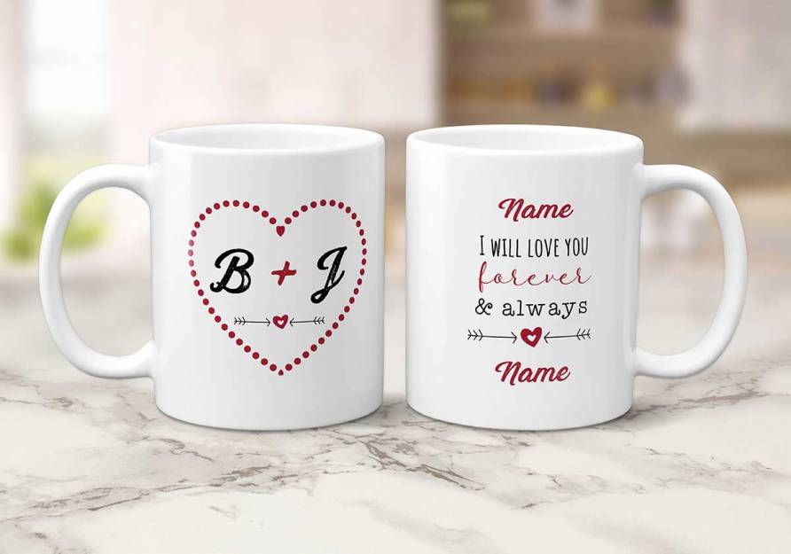 Love You Forever Personalised Mug