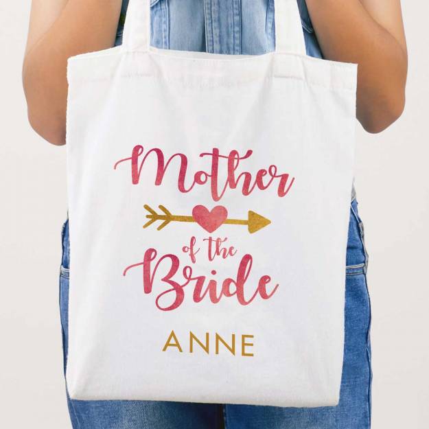Mother Of The Bride Any Name Personalised Tote Bag