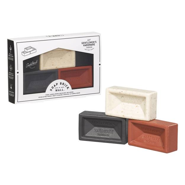 Set Of 3 Mini Brick Soaps
