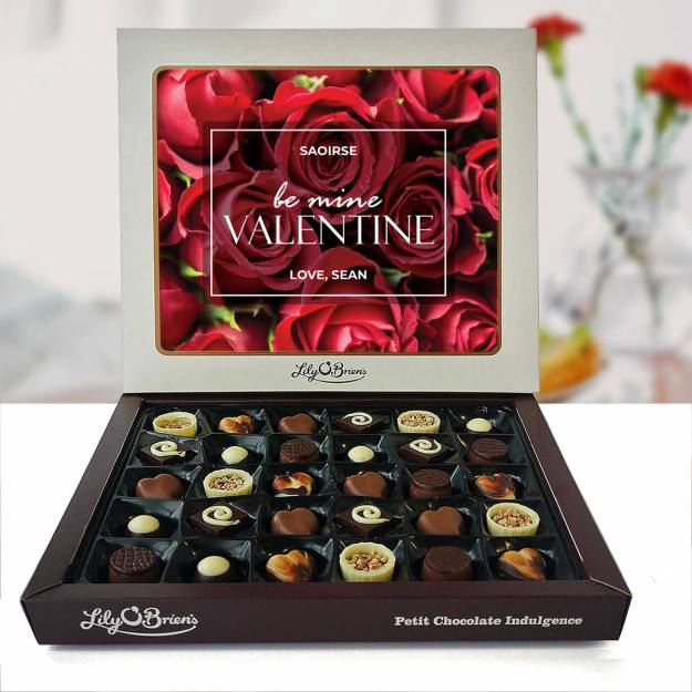 Any Message Roses Personalised Chocolate Box 290g