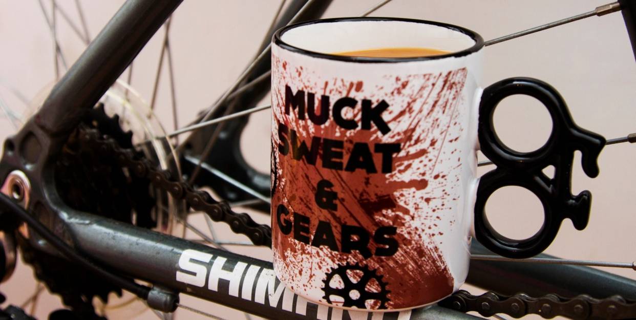 Muck Sweat & Gears 14oz Bike Mug