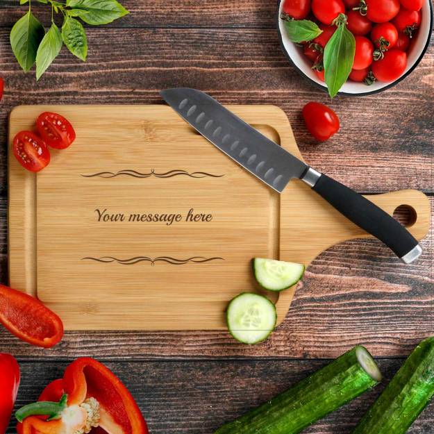 Any Text Engraved Chopping Board