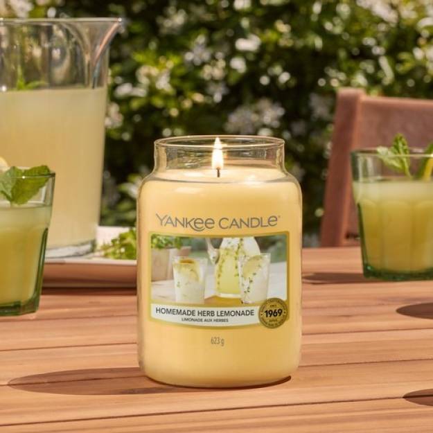 Homemade Herb Lemonade Large Jar From Yankee Candle