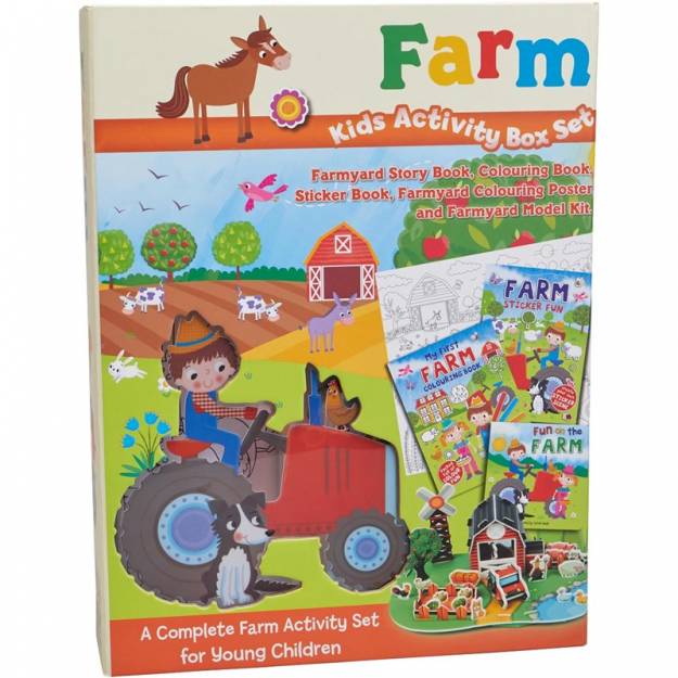 Kids Activity Box Set - Farm