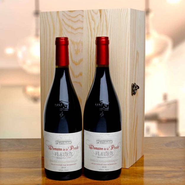 French Premium Red Double in Wooden Gift Box